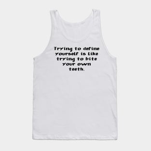 alan watts wise spiritual inspirational quote Tank Top